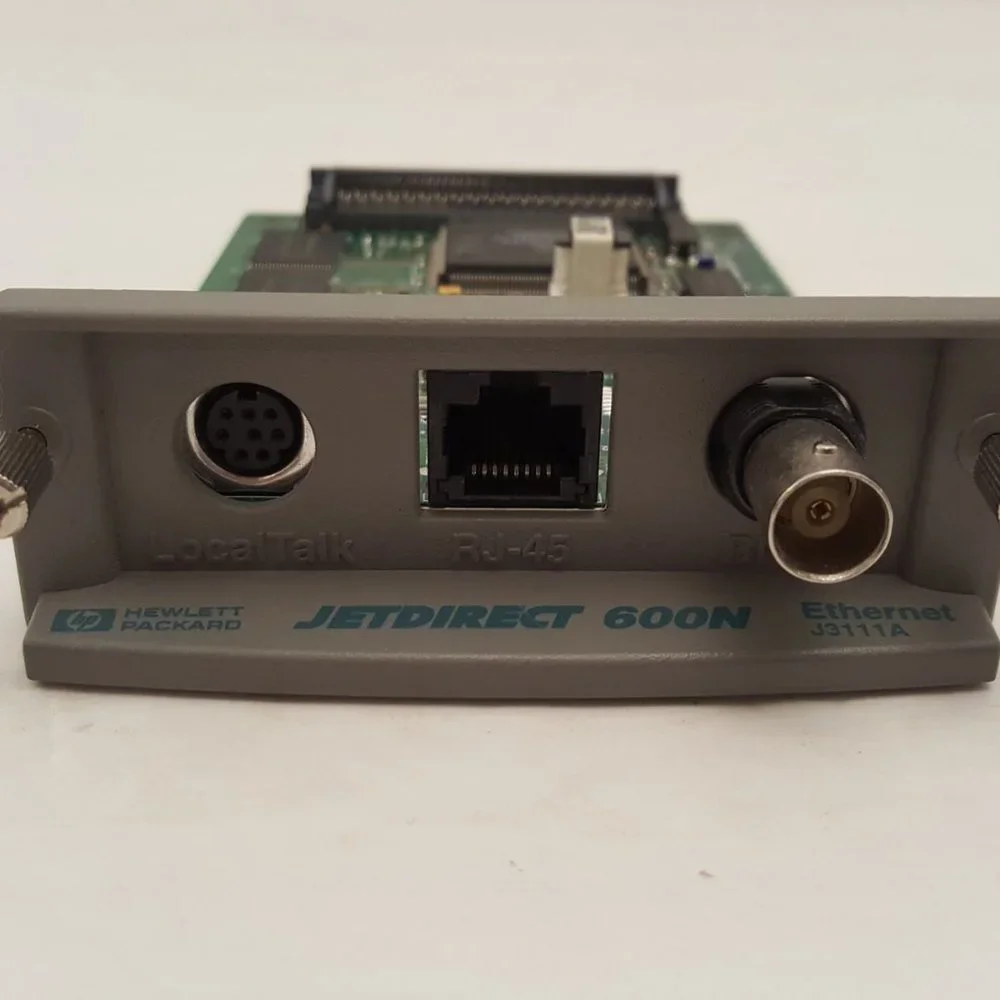 HP JetDirect 600N Print Server | J3111A | J3111-60002 | DOM 11/1998 | USED
